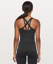 nylon lycra great stretch tank top beautiful strappy back stretch lycra tank top